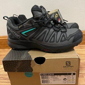 Salomon X Crest GTX Women's Waterproof Hiking Shoes